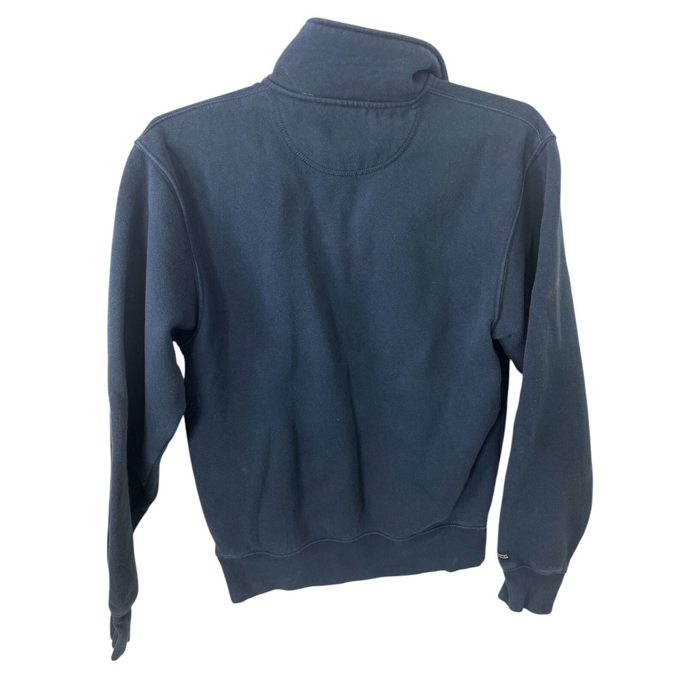 Jansport Navy In Gold Letters Blue Crewneck Sweatshirt Mens Size Small Fleece‎ - Picture 2 of 10